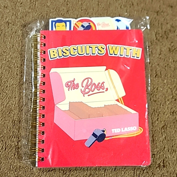 Warner Bros. Office Biscuits With The Boss Ted Lasso Journal Poshmark